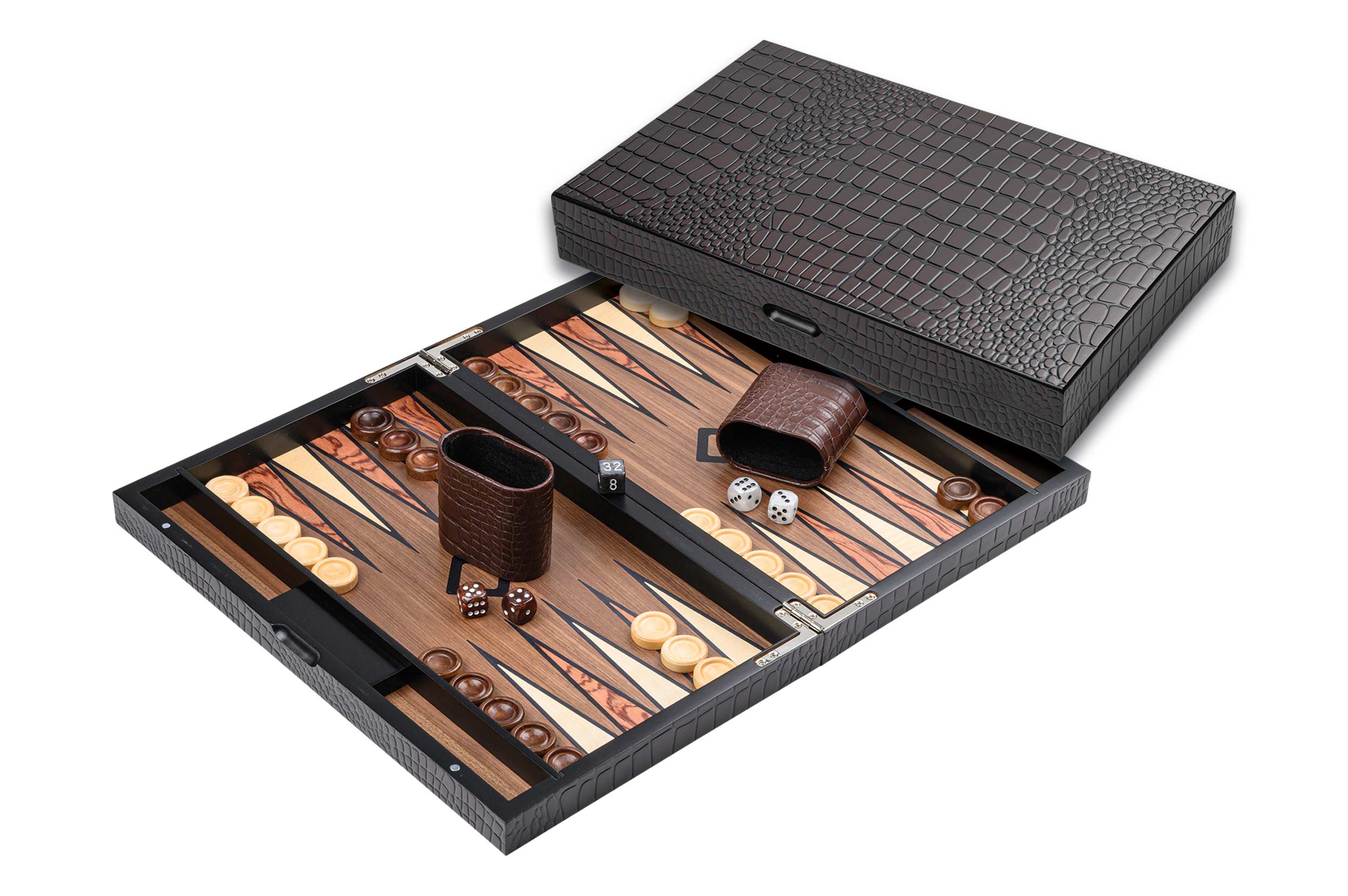 Backgammon Pondikonisi, medium, Magnetverschluss