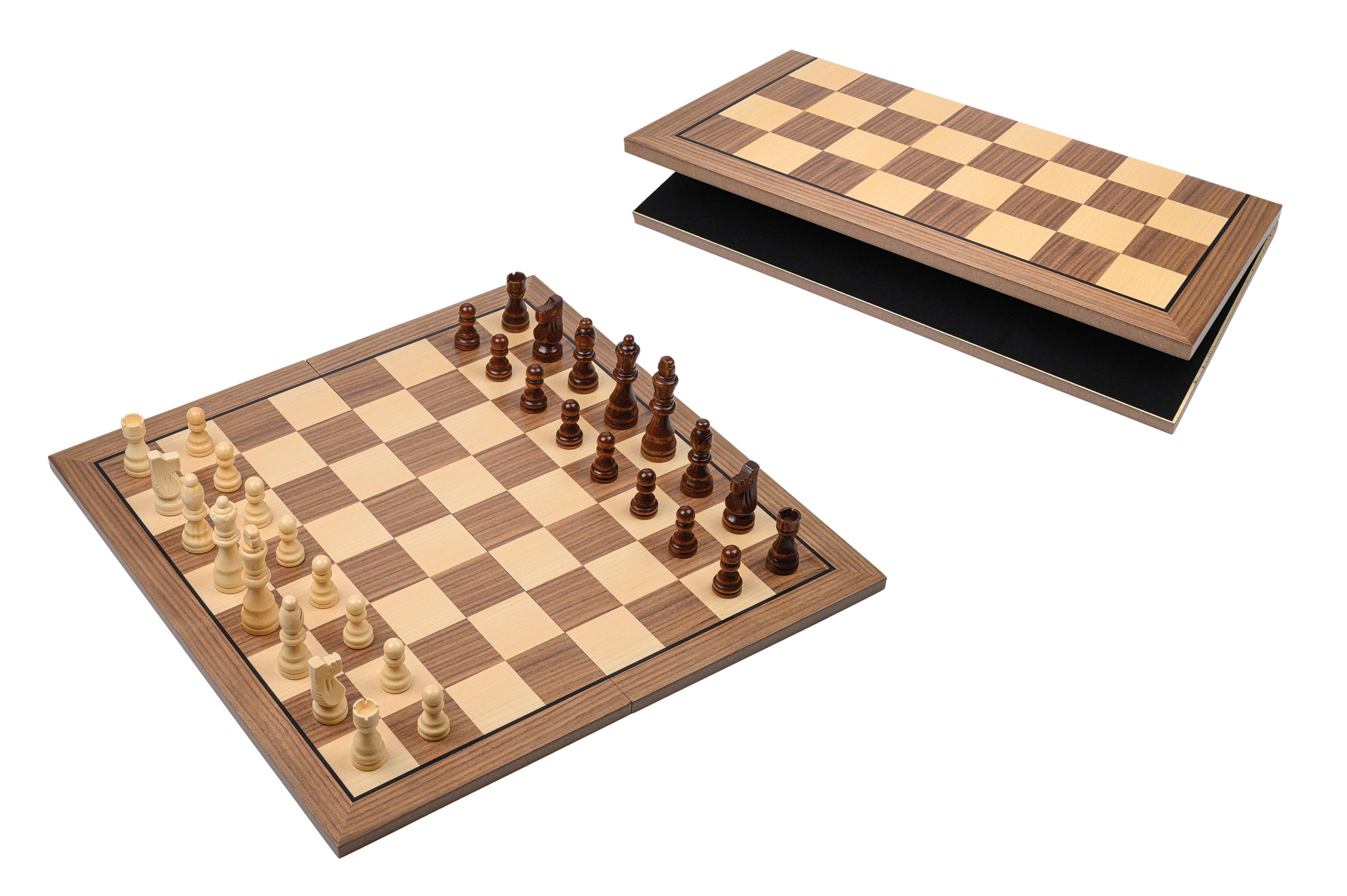 Chess-Set, folding, field 50 mm