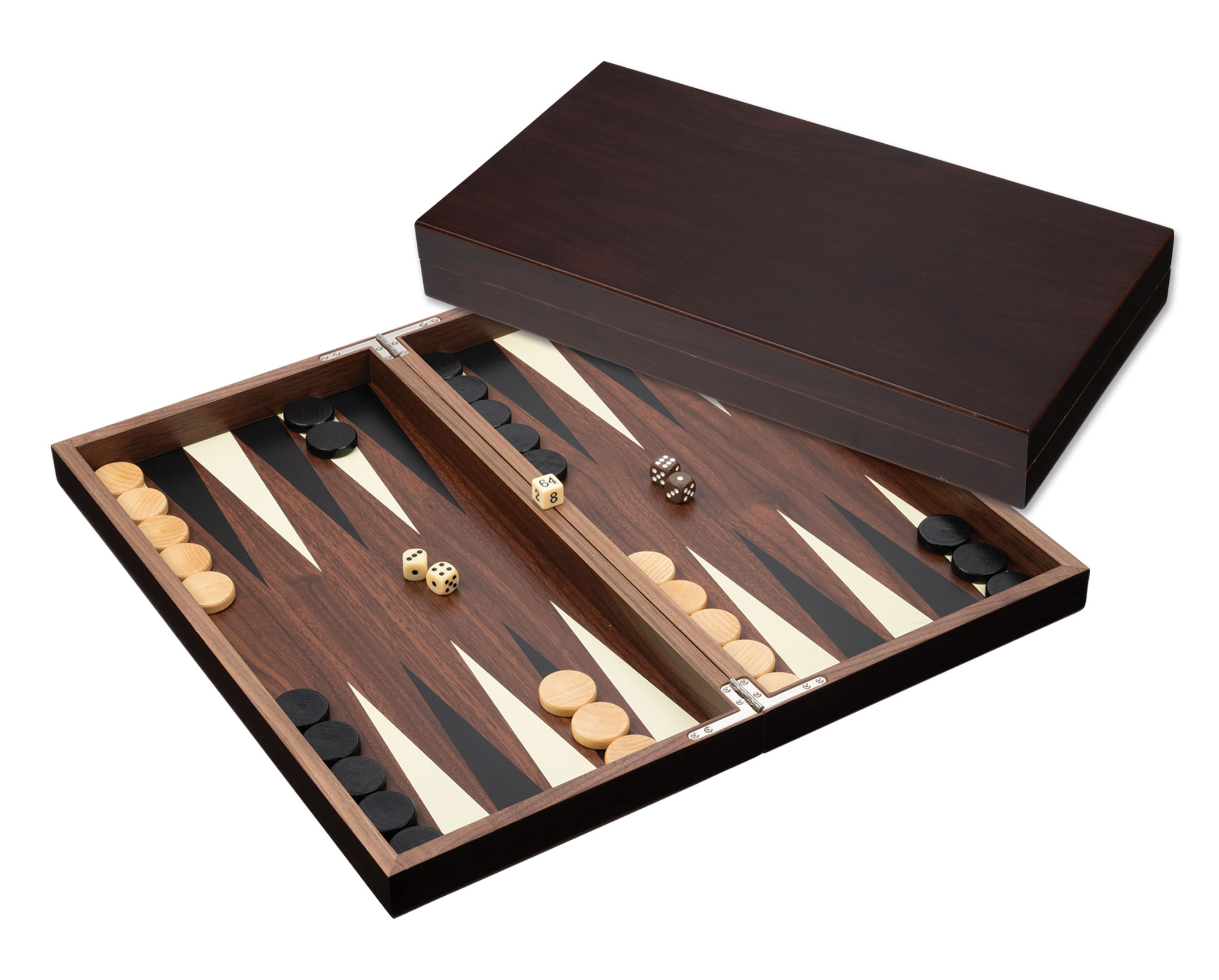 Backgammon Skeloudi, large, magnetic lock