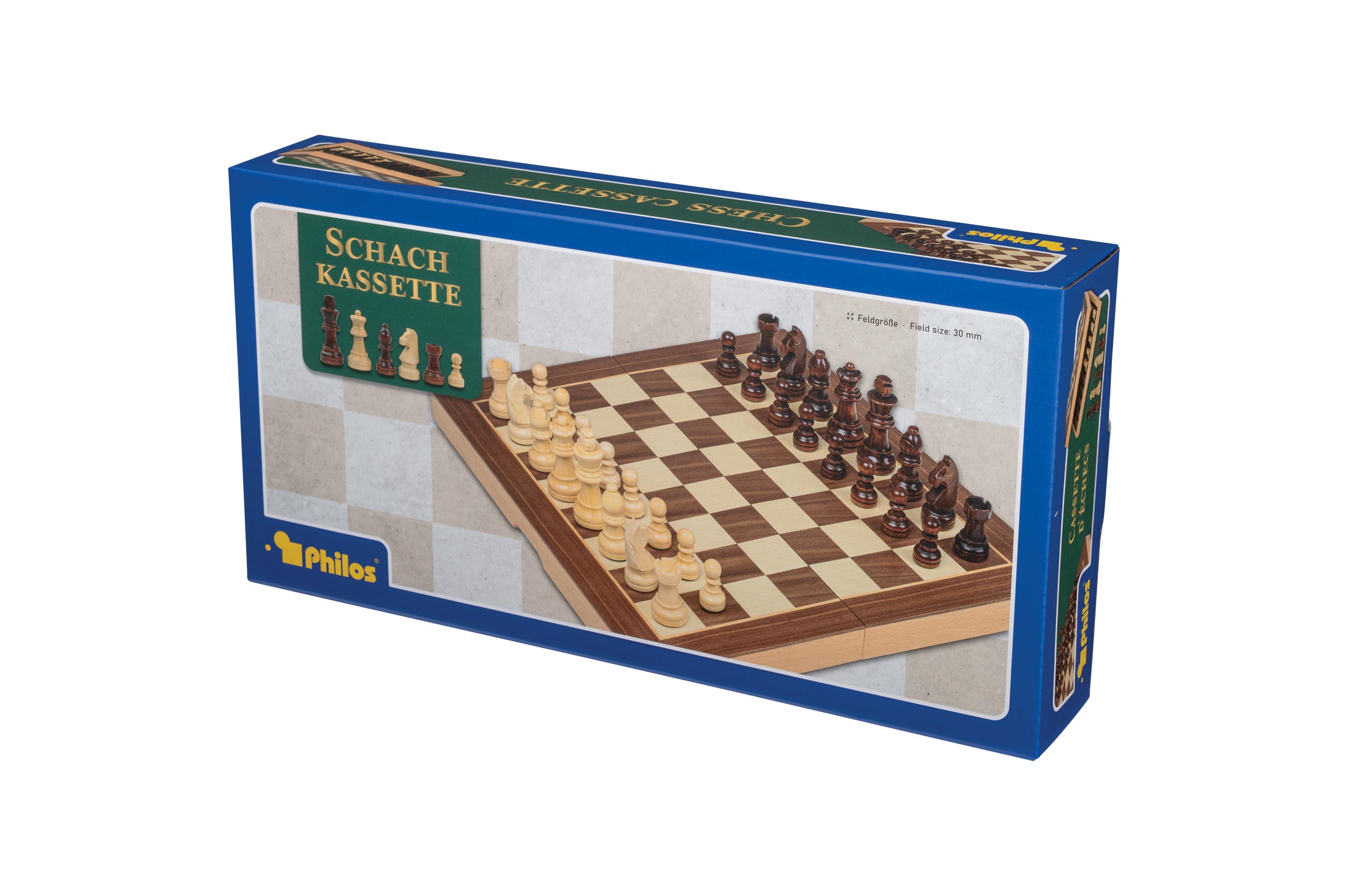 Chess cassette, travel, field 30 mm Chess cassette, travel, field 30 mm